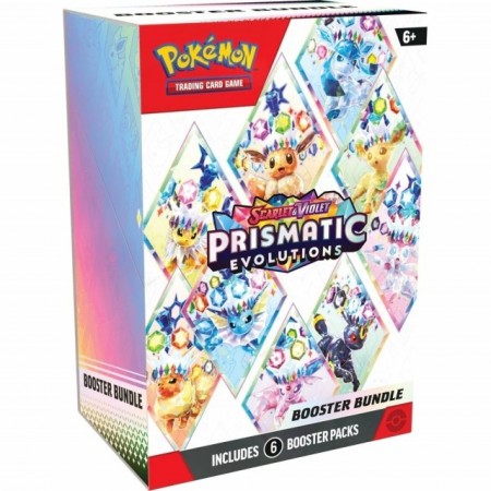 Prismatic Evolutions - Boosterbundle (ÅPNES LIVE)